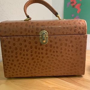 Vintage Jill Stuart Makeup case travel made in Italy